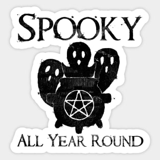 Spooky All Year Round - Dark Sticker